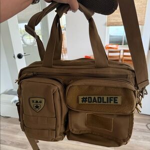 tactical baby gear deuce diaper bag - slightly used, like new.
